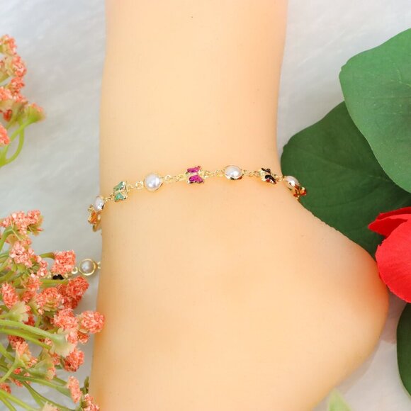 "New Beautiful Design Anklet for Women/Girls, Gift, A564 - Picture 7 of 10